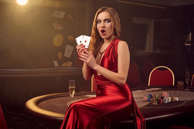 Tampilan meja Casino Hold'em di bettogel88 menampilkan dua kartu pribadi pemain dan area dealer